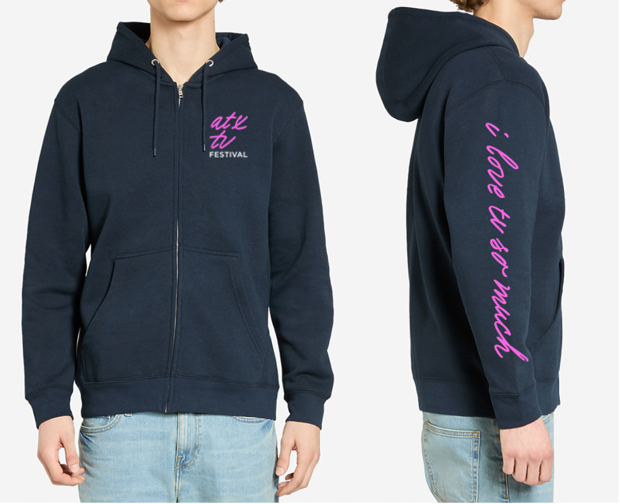 Late Night Zip Up Hoodie